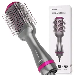 Curling Irons Upgraded Hair Dryer Brush One Step Styler and Volumizer Oval Straightener Curler Comb Electric Air 221104