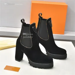 High Quality Heel Boots Designer Leather Ankle Boot Louiseity Stylish Women Winter Booties Sexy And Warm Viutonity dfhgh