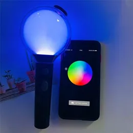 LED Light Sticks Kpop Army Bomb Ver 4 stick Special Edition Map Of The Soul 3 With Bluetooth Concert Stick Fans Collection 221105