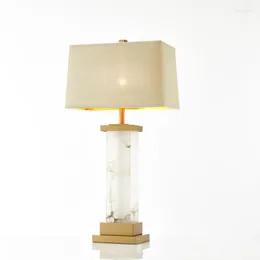 مصابيح طاولة حديثة LED Crystal Lamp
