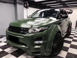 Ceramic Matte Army Green Vinyl Wrap Film Adhesive Decal Sticker Matt Military Green Car Wrapping Roll Air Release Free