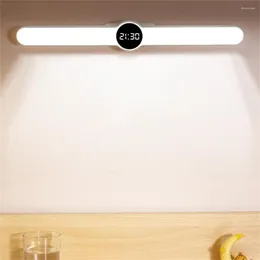 Luci notturne Lampada da lettura dimmerabile Barra a parete Letto a castello Lampada adesiva Soggiorno Bagno Luce notturna a LED Forniture per dormitorio