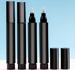 3 ml Vuoto nero bianco Twist Pen bottiglia Lucidalabbra Siero per la crescita delle ciglia Sbiancamento dei denti Manicure Contenitore cosmetico per la cura delle unghie