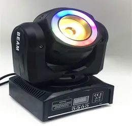 DJ IluminaCion Mini Cabeza Movil LED 60W Haz Escenario Luz LED Con 12led SMD5050 RGB Super Brillante LED DJ Control de Luz de Punto DMX2806