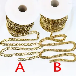 Hänge halsband 5 meter kuba kedja accessorice långa halsband smycken tillbehör mode halsband