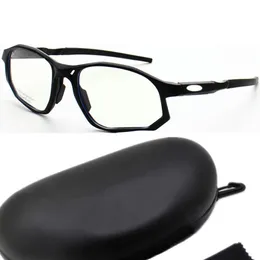 アップグレードスポーティなサングラスフレーム58処方眼鏡用ゴーグルケースのためのTR90フルリマイエーションマールチップを着て快適な安全性