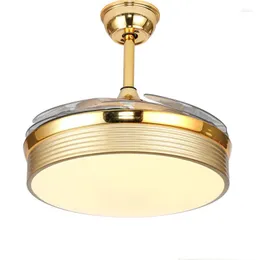 Candeliers 42 polegadas de alta qualidade Modern Invisible Fan Lights