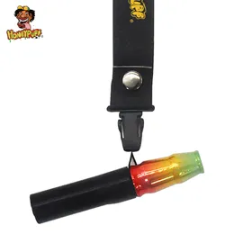 Rauchpfeifenzubehör, Metall-Shisha-Shisha-Mundspitzen mit Hängeseil-Gurt, ChiCha Narguile-Mundstück, 84-mm-Filter, Einweg-Shisha-Vape-Stift