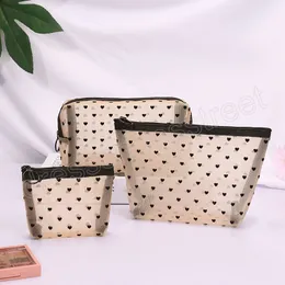 Mesh Ladies Cosmetic Bag Makeup Case Women Travel Zipper Make Up Organizer Wash Toiletry Beauty Storage Small Bag Pouch