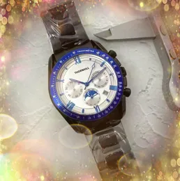 Pełna funkcjonalna czysta fabryka Watche Watche 42 mm kwarc Chronograf Mężczyzny lumious spersonalizowane logo luksusowy biznes szwajlandia na rękę Prezenty