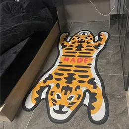 Lounge Made Carpets Human Rug Animal Tiger Irregular Carpet Rug Non Slip Bedroom Carpet Luxury Bedside Carpet Bedroom Home Decor T221h05