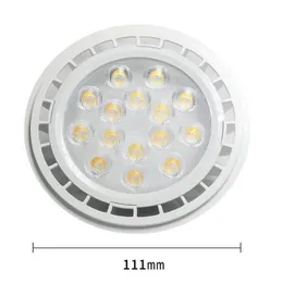 LED AR111 GU10 Lâmpada de luz 9W 12W 15W Cob Spotlight Warm branco frio branco natural Bulbos escuros brancos210s