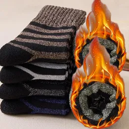 Männer Socken 1 Paar Verdicken Wolle Männer Hohe Qualität Handtuch Halten Warme Winter Baumwolle Weihnachten Geschenk Für Mann Thermische calcetines