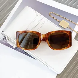 2023 Outdoor Eyewear Solglasögon Ce's Arc de oval franska high street vitt kvinnligt solglasögon