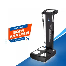 Professional Human Body Element Analysis System Multi-language Whole Body Composition Analysis Fat Weight Height Scale Analyzer