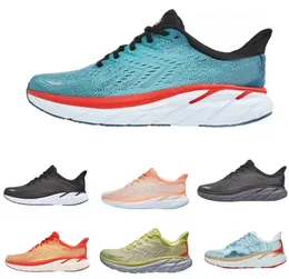 2023 One Clifton 8 Running Shoes Lightweight Cushioning Runner Runner Shoe Mens Womens LifeSyle Yakuda Sneakers Dropshiping أحذية مقبولة على الإنترنت