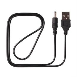 60cm USB to DC 3.5mm Power Cables 5V Charger Cable Barrel Jack Cord