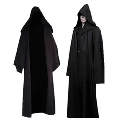 Yeni Darth Vader Terry Jedi Siyah Robe Jedi Knight Hoodie Pelerin Cadılar Bayramı Cosplay Kostüm Cape Yetişkin G09256808784