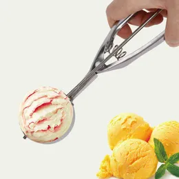 Dondurma kepçe yay kolu paslanmaz çelik karpuz top kaşık ev alet mutfak aksesuarları meyve sağlam temiz kullanım sağlıklı kasa vtmtl0371