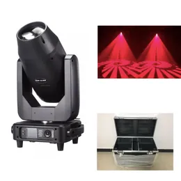 2 Stück LED-Bühnen-Moving-Head-Scheinwerfer 400 W CMY CTO LED Beam Zoom Wash 3in1 MovingHeads-Licht mit Flycase