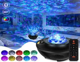 LED Star Sky Galaxy Projector Light Night Lights Bluetooth Music Speaker for Party Nice Kids Kids Gift Drop9882814