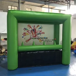 Custom color inflatable archery game with floating targets shooting range hover balls sports for adults 10 arrows