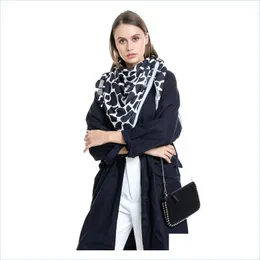 Scarves Scarves Fashion Women Scarve Soild Dot Printing Button Soft Wrap Casual Warm Shawls Leisure Comfortable Personality Drop Del Dhner