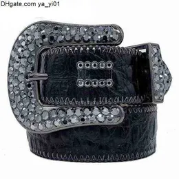Belt Designer 2022 Bb Simon Belts for Men Women Cinto diamante brilhante branco cintura uomo boosluxurygoods 8000