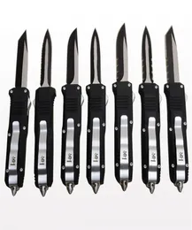 7 Styles Benchmade Mini HK Automatische Messer 440 Edelstahlklinge Invidel Double Action -Taschenmesser mit Nylonscheide und RET1484424