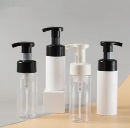 Leere nachfüllbare Kunststoffschaum-Mousse-Pumpflaschenbehälter, klare Blase, schäumende Flüssigkeitsspenderflaschen, 100 ml, 150 ml