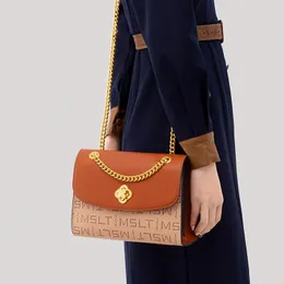 Borse da sera MashaLanti Fashion Chain Shoulder Bag For Women 2022 Trend Crossbody Small Square Luxury