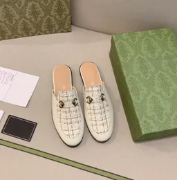 Высококачественные новые полуслипперы сандалий Mueller Shoes с обернутой головой наполовину перетаскиваем ленивую плоскую обувь