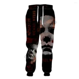 Erkekler Pantolon Plstar Cosmos Michael Myers Erkek Kadın Yenilik 3d Baskı Komik Tam Hip Hop Sweatpants Drop Style-6