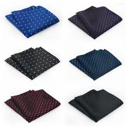 Båge slipsar av hög kvalitet polyestermaterial mode pocket handduk boutique mäns enkla personlighet affärstillbehör handduk