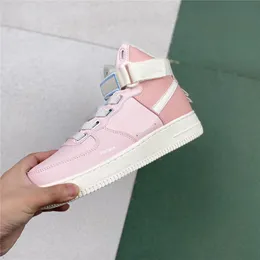 Scarpe casual Af1 Force Air Airforce CQ4810 621Q Trainer Sports Sneakers designer Outdooor Pink Utility Fuching Men Forces Skateboard One Unisex 1 07 Donne dimensioni 36 39