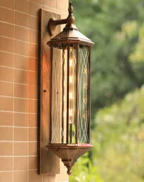 Duvar lambası Açık su geçirmez villa balkon koridoru çift el dekorasyon lambaları ev bahçe duvar lambası halka açık park hospita8922561