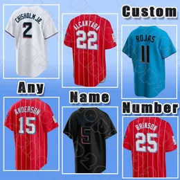 11 Miguel Rojas 22 Sandy Alcantara Baseball 26 Garrett Cooper Jerseys Jazz Chisholm Jr Marlins Jon Berti Miami Brian Anderson Jorge Soler Joey Wendle Pablo Lopez