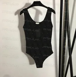 Rhinestone kadınlar tişört seksi, mesh playsuit kolsuz siyah bodysuit