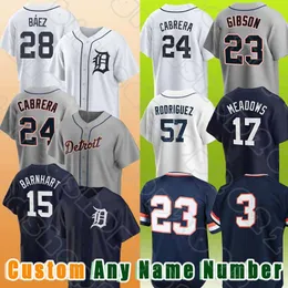 28 Javier Baez Baseball Miguel Cabrera Kirk Gibson Jerseys Tucker Barnhart Tigers Остин Медоуз Джонатан Шуп Эрик Хааз Зак Шорт Вилли Кастро Виктор Рейес