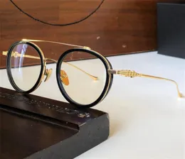 Yeni moda tasarımı yuvarlak çerçeve optik gözlük PARATESTES II retro popüler stil kutusu ile yüksek son gözlükler reçeteli lensler yapabilir