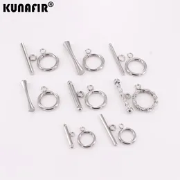 stainless steel spindle necklace circle toggle clasps bracelet connection jewelry accessories parts sale for sets