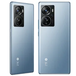 Orijinal Xiaomi Zte Axon 40 Pro 5G Mobil Telefon 8GB RAM 256GB ROM Snapdragon 870 108.0MP NFC 5000mAH Android 6.67 "144Hz Tam Ekran Kimlik Yüzü Akıllı Cep Telefonu