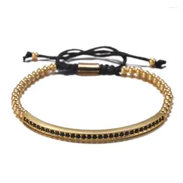 Braccialetto da uomo in rame regolabile alla moda Braccialetti da uomo reali Gioielli per accessori per bracciale Pulsera Hombre