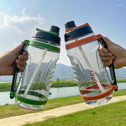 Water Bottles SAY Bottle Large Capacity Gourd 2l Liter Outdoor Travel Portable Drinking Kids Colorful Transparent Sport