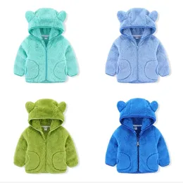 Giacche Jumping Meters Arrivo Autunno Primavera Fleece Ragazzi Ragazze Felpe con cappuccio Colorful Baby Zipper Cappotti carini Bambini manica lunga 221107