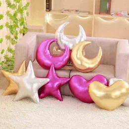 أزياء Sky Series Cuddly Cushion مليئة الناعم Moonstarheart Soft Cushion Decor Decor Sofa Cushion Kawaii Girl Girl Gift J220729