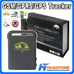 Quadband Car GSM GPRS GPS Tracker Multifunktionell TK102 Children Pet GPS Locator Vehicle Shock Sensor Alarm Device272Q