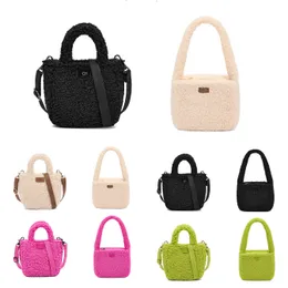 Mini UGG womens teddy clutch tote bag 22 new products Fleece Adeline Sherpa fashion handbag Luxury mens Designer Malibel shoulder strap Crossbody Lambswool bags