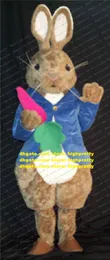 Bunny di Pasqua Rabit Rabbit Hare Mascot Costume da cartone animato per adulti Celebrazione Celebrazione Promozione commerciale ZZ7691