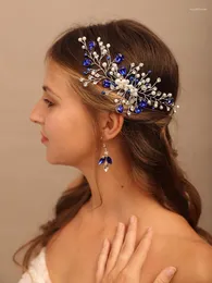 Başlıklar inci kristal gelin saç taraklar rhinestone gelinler başlık parti balo aksesuarları düğün mücevher nedime tiaras